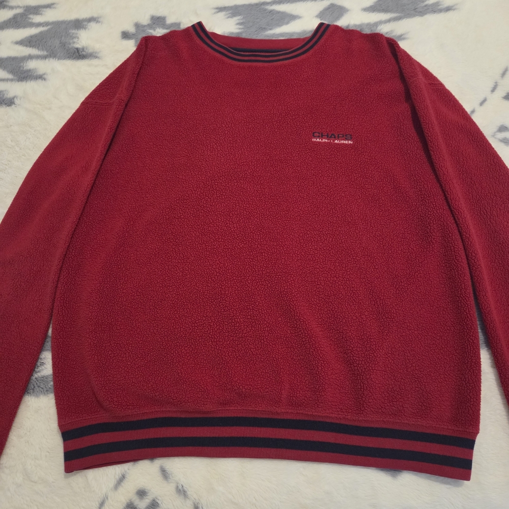 Ralph Lauren Scarlet Crewneck Sweater